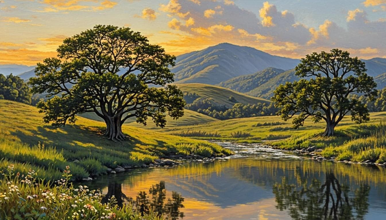Rolling green hills and banyan trees — the land Water Station calls home